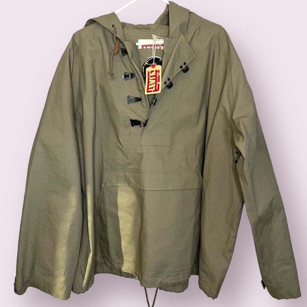 NWT Levi's Vintage Clothing LVC Jacket 1950’s Hooded Smock - Rare!